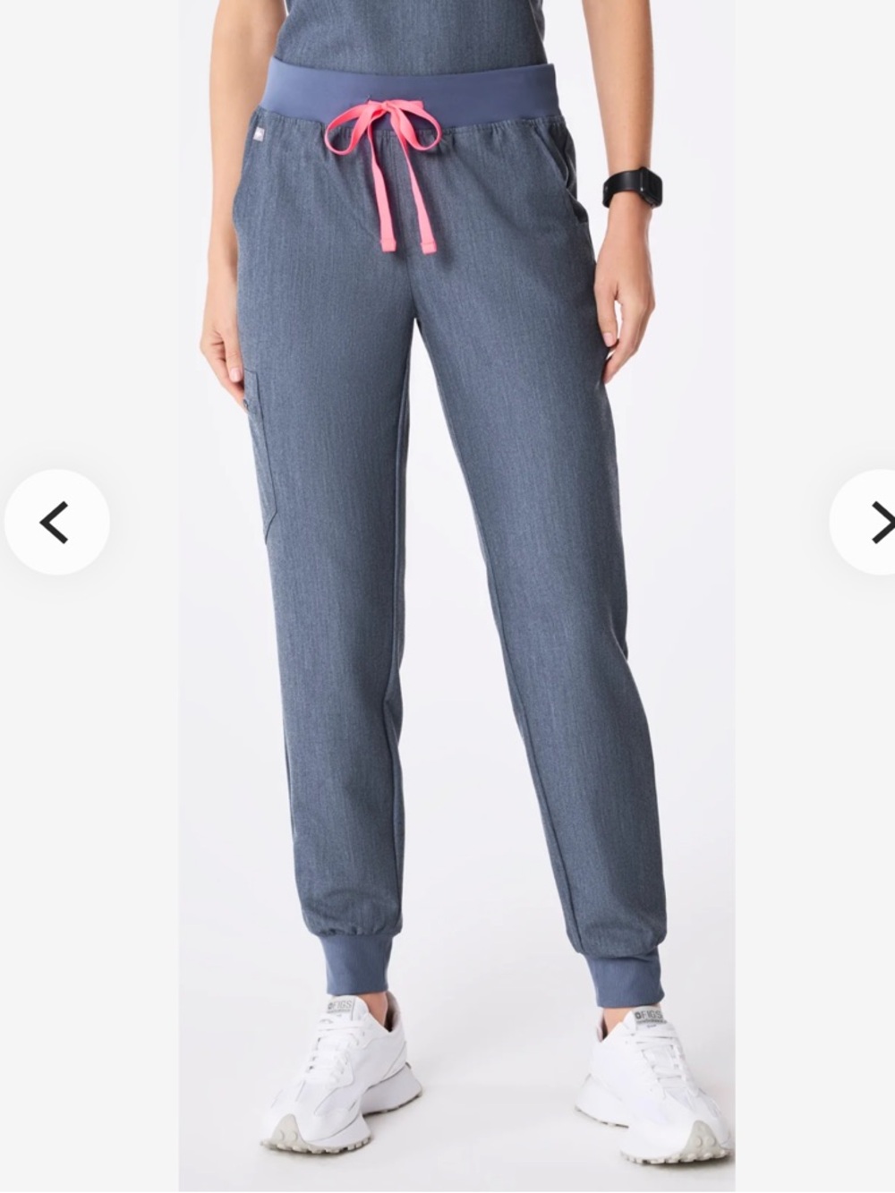 Figs Zamora jogger heather denim